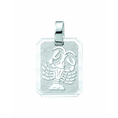 Kettenanhänger ADELIA´S "Damen & Herren 925 Silber Sternzeichen Anhänger Krebs", silber, Schmuckanhänger, Damen, Damen, Krebs, Silber 925 (Sterlingsilber), Kettenanhänger, Silberschmuck für Damen & Herren