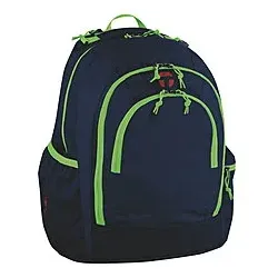 Take it Easy Berlin Navy Green Schulrucksack