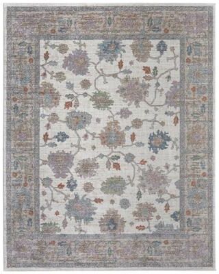 Grand Bazaar Welch Machine Made Floral & Botanical Transitional Area Rug