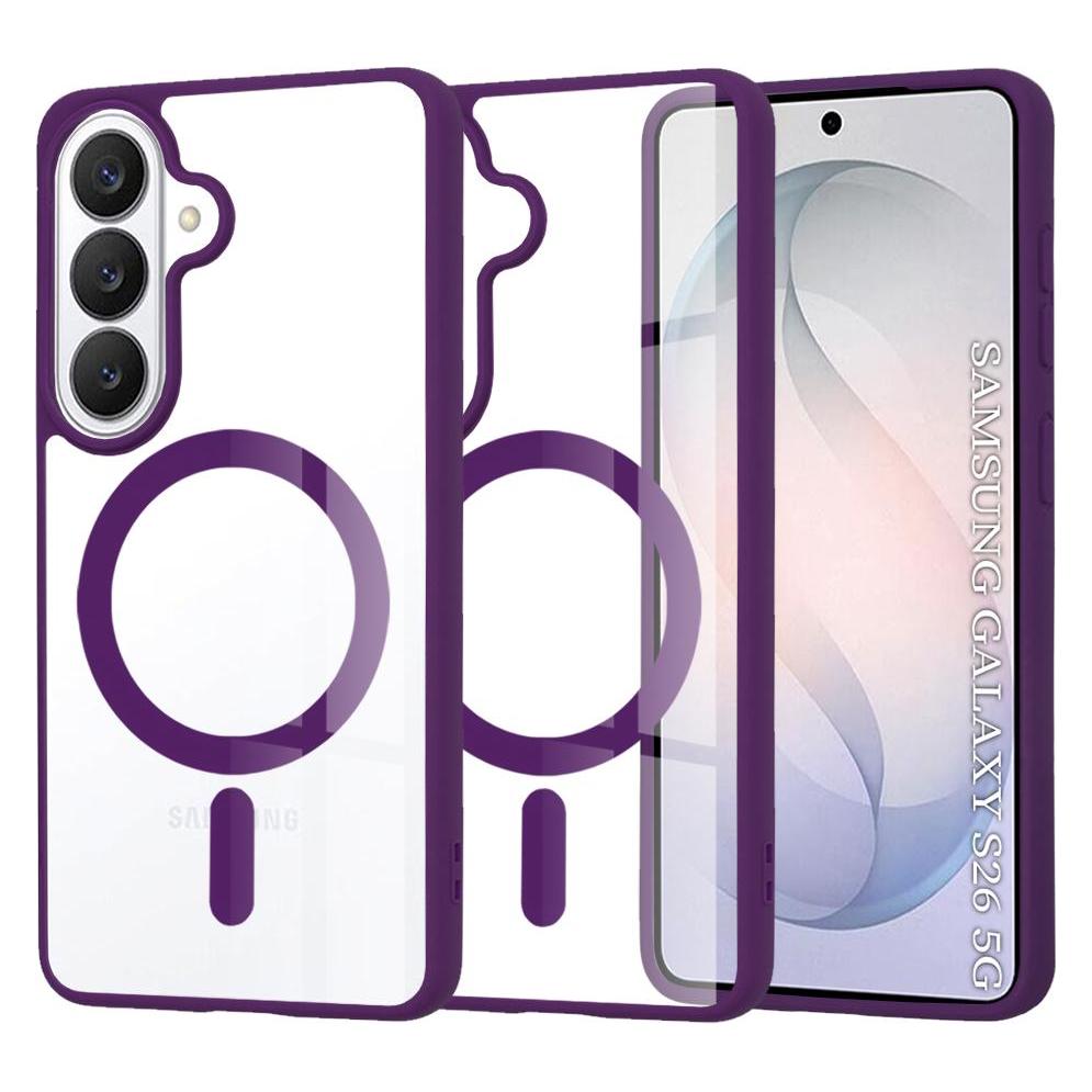 Techsuit - MagSafe Pro - Samsung Galaxy S26 - Purple (Samsung Galaxy S26) (64420633)