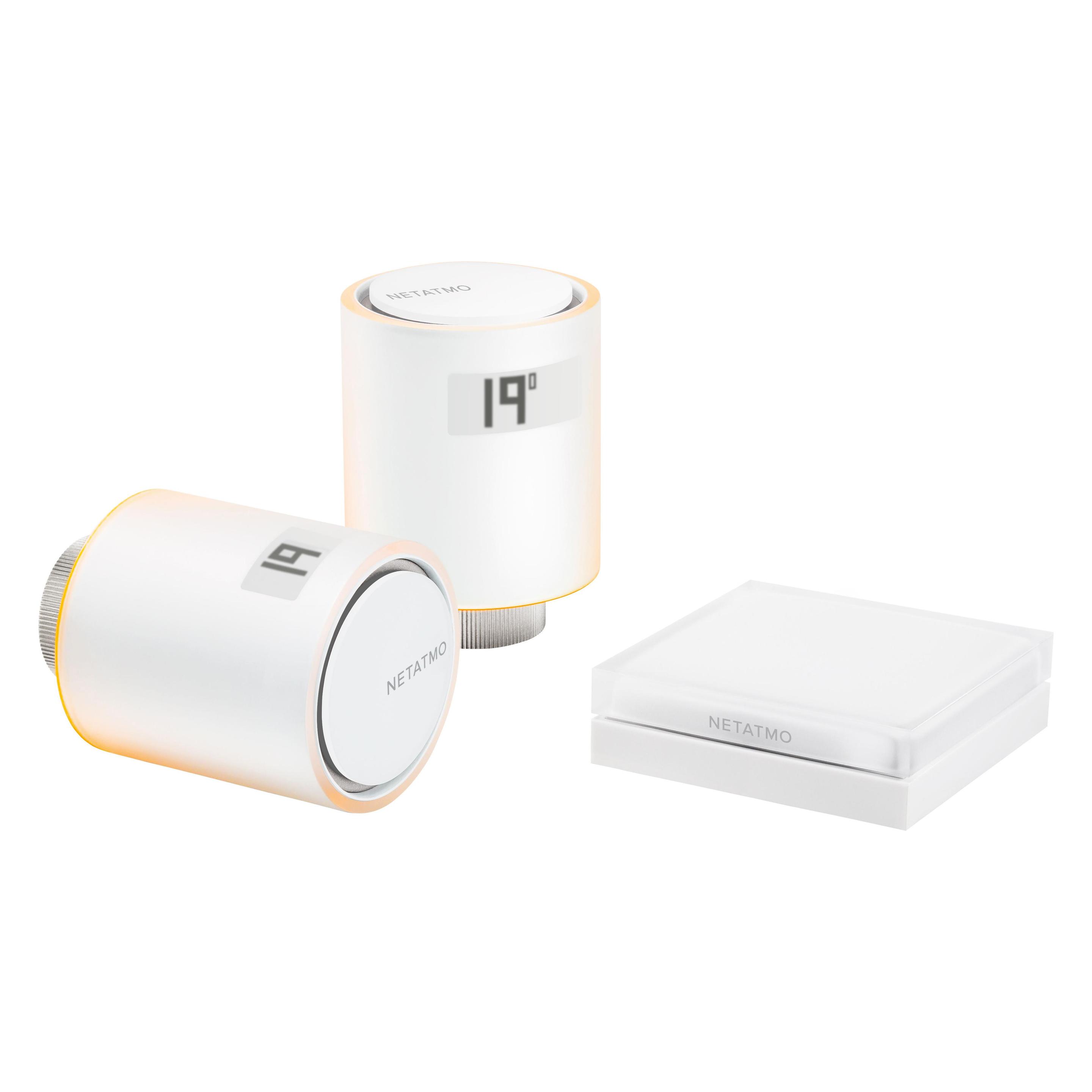 Legrand Smartes Heizkörperthemostat Starterpaket Netatmo NVP-Pro (NVP-PRO)