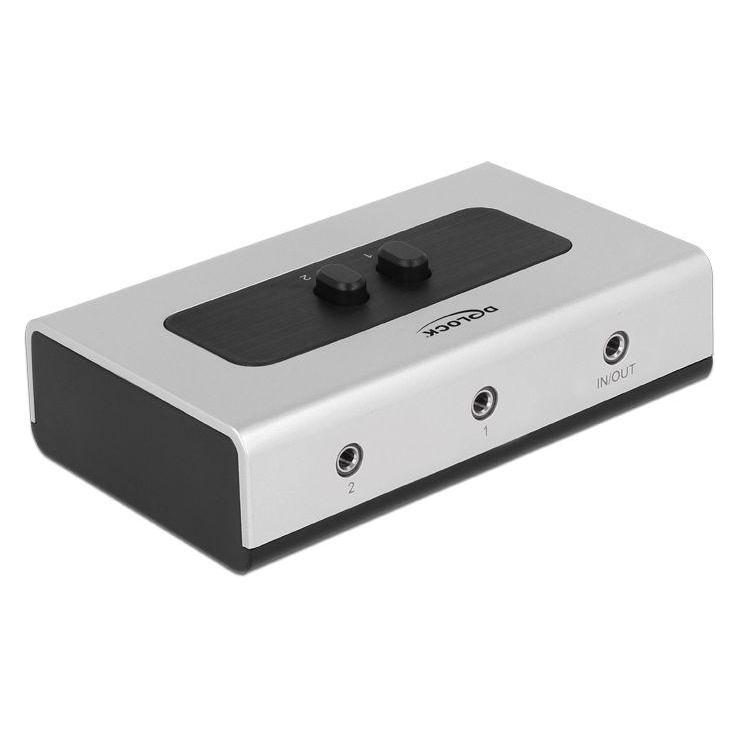 Delock 2Port 3.5mm Klinke Switchbox (87699)