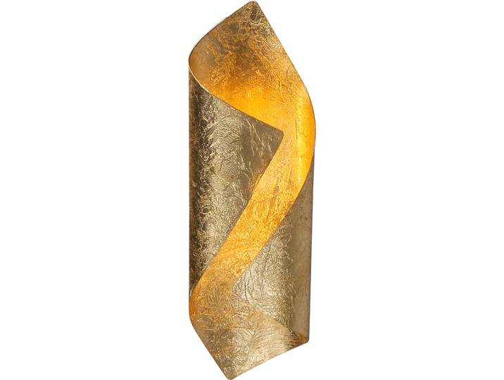 Wandlampe Terrance Gold Metall 350 lm B 10 cm - LED - Lichtfarbe: Warmweiss - Wandlampe- LED Energiesparlampe