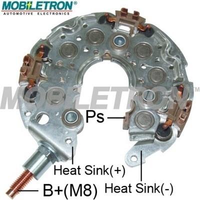 MOBILETRON Gleichrichter, Generator rn53 117mm