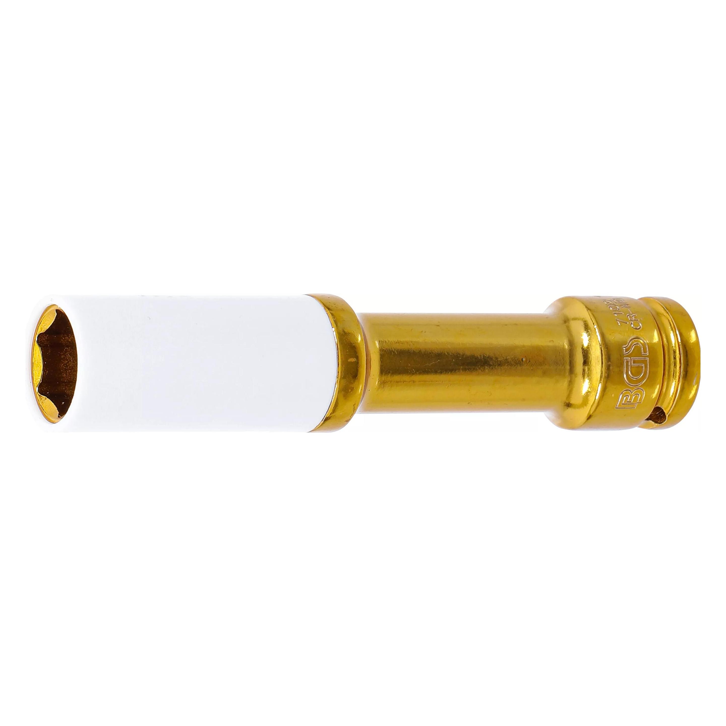 BGS Kraft-Schoneinsatz Antrieb Innenvierkant 12,5 mm (1/2") SW 19 mm (19 mm) (7102)