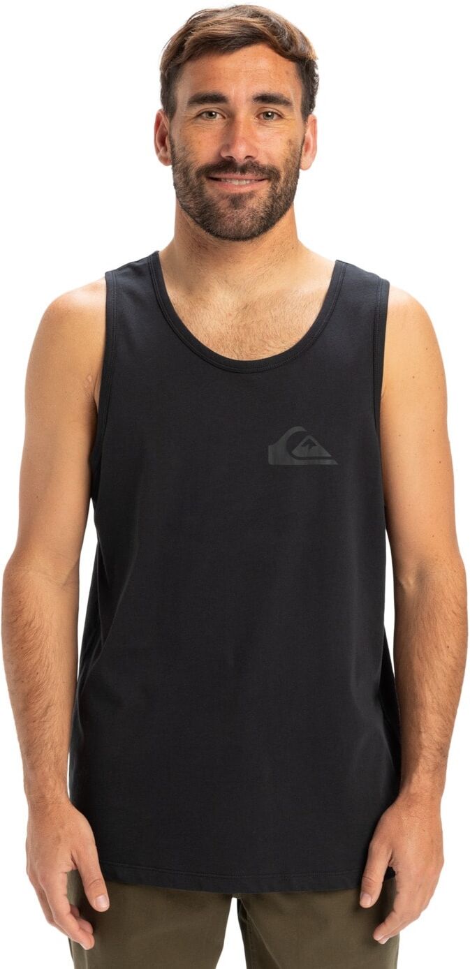 Tanktop QUIKSILVER "EV Comp Logo", Herren, Gr. S, schwarz, Obermaterial: 100% Baumwolle., Tops Tanktop