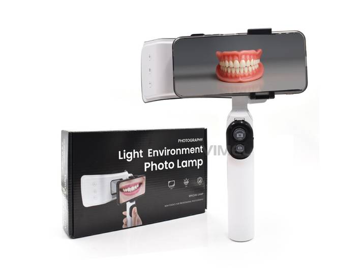 LED dentaire Oral téléphone portable Photo lumière de remplissage Smartphone lampe de photographie numérique