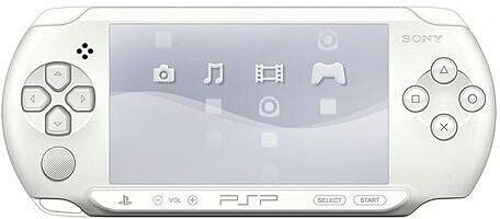 Sony PlayStation Portable (PSP)   E1004   Weiß - Refurbished