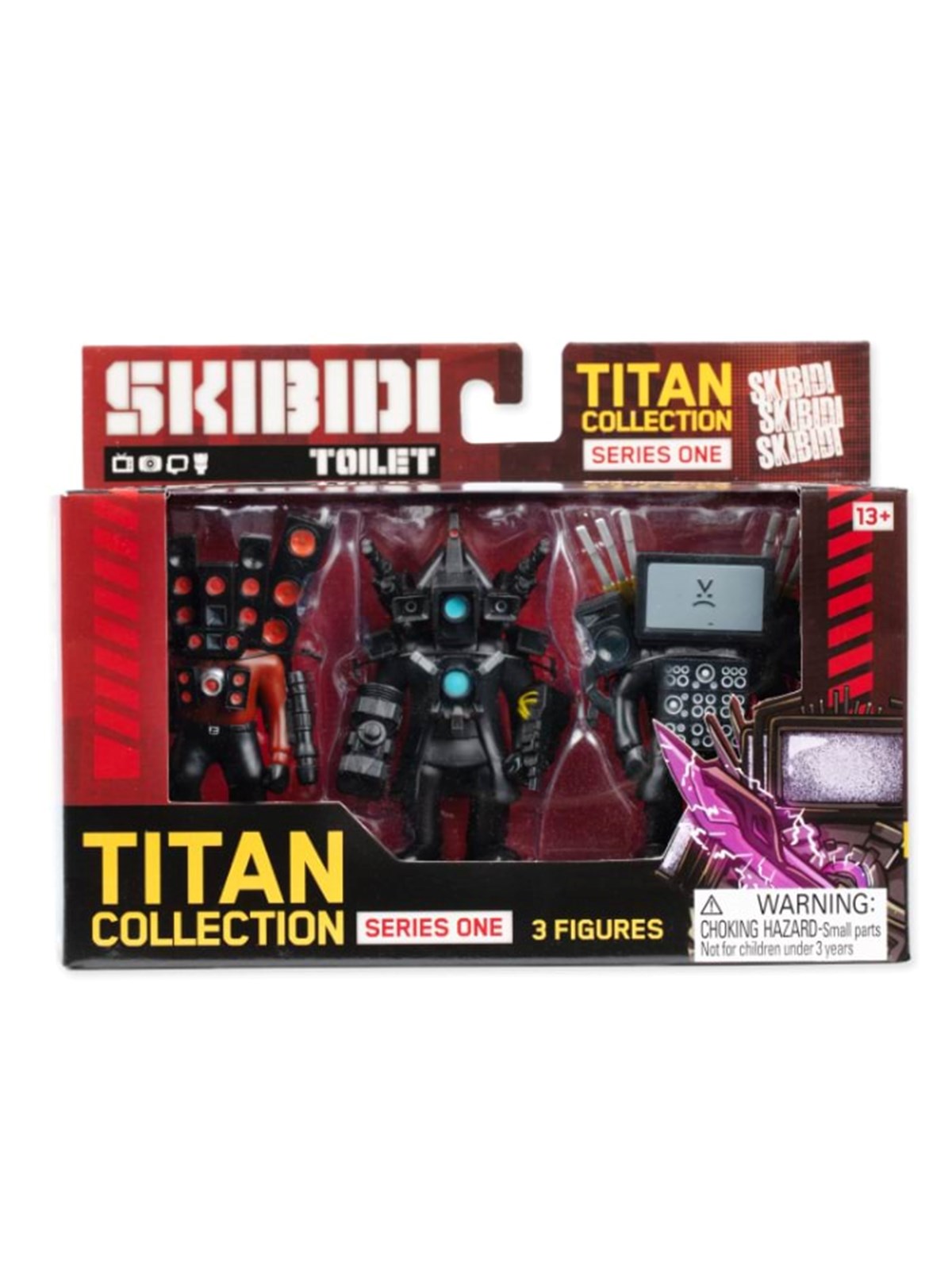 Skibidi Toilet TITAN 3 PACK