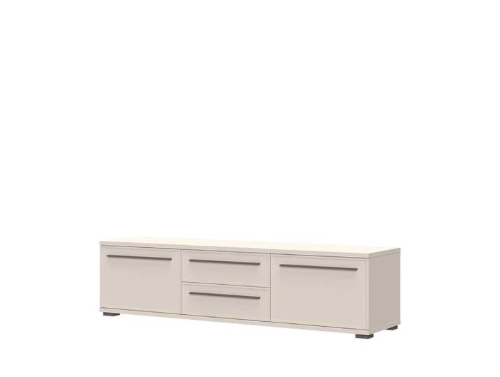 TV-Board GOODPRODUCT Opera TV-Lowboard, TV-Kommode, TV-Schrank, TV-Unterschrank, TV-Möbel , beige (cashmere farbe), B:180cm H:46cm T:46cm, Holzwerkstoff, MDF, Sideboards, TV-Board, UV lackiert, Soft Close Funktion, Höhenverstellbare Füsse