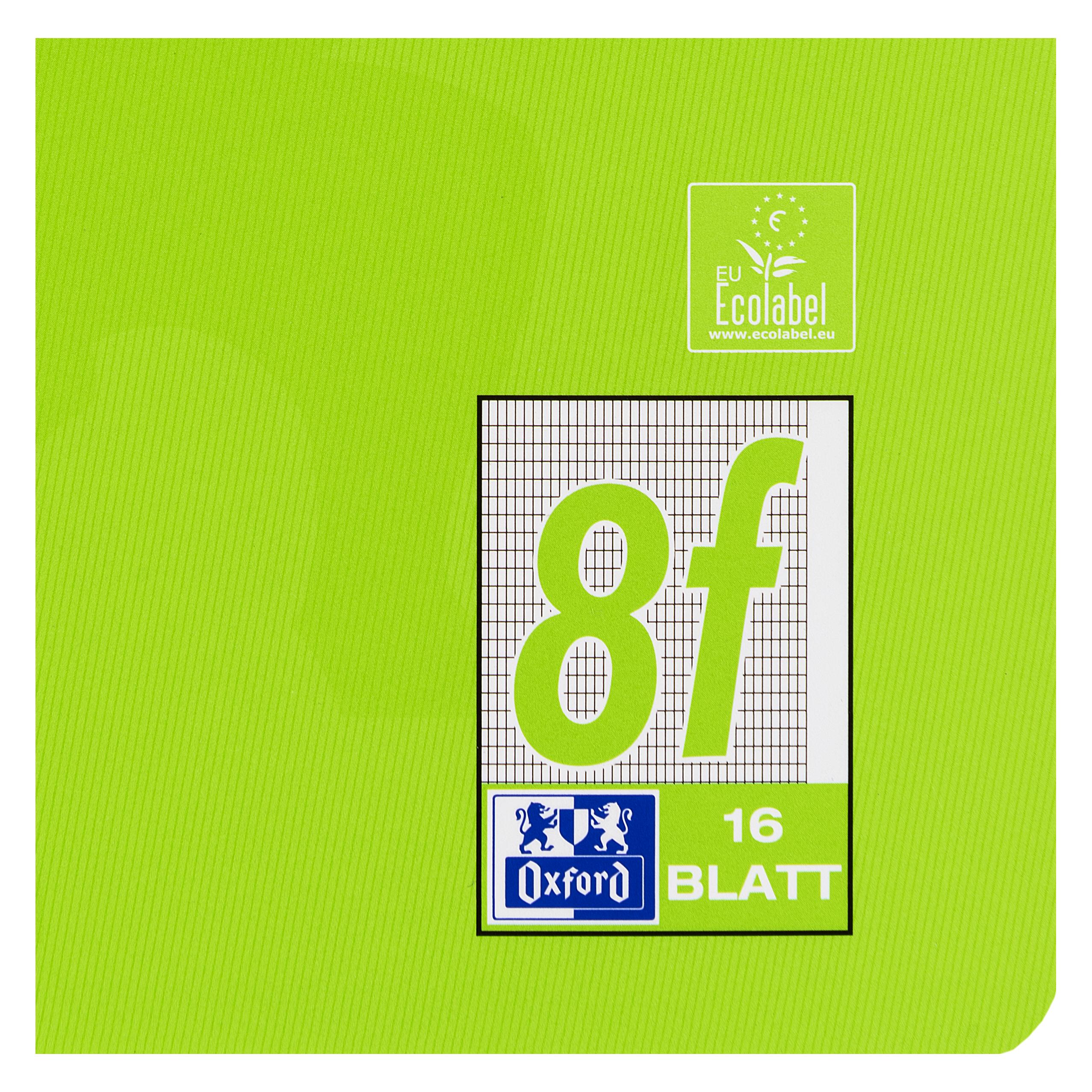Oxford Schulheft, A5, Lineatur 8f (A5, Kariert, Weicher Einband) (100050370)