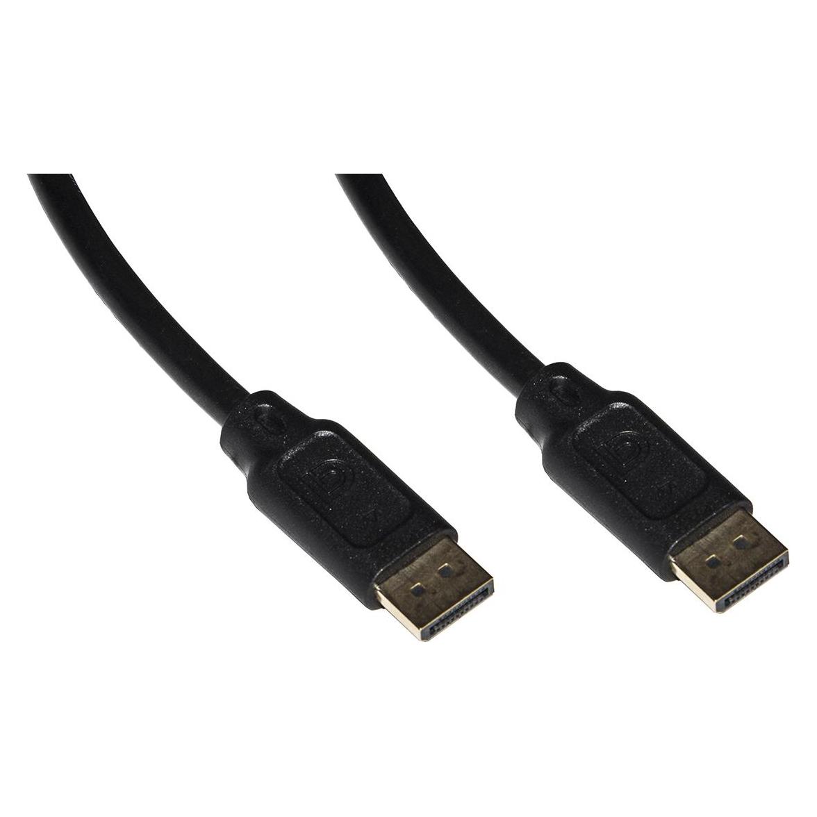 Link Zubehör LKCDP50 DisplayPort-Kabel 5 m Schwarz (5 m) (LKCDP50)