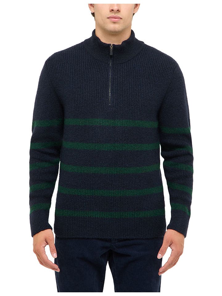 Mustang Pullover in Dunkelblau - XL