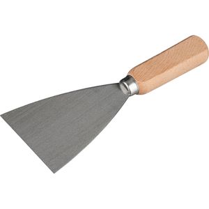 Böttcher-AG Spachtel Breite 80mm, Malerspachtel aus Stahl, mit Holzgriff