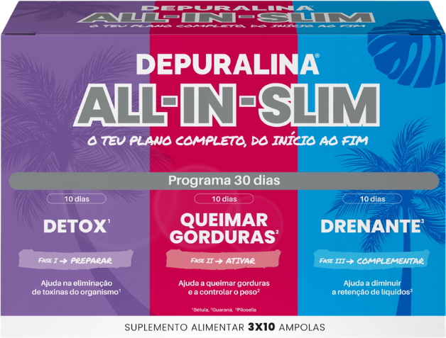 Depuralina All-In-Slim 30x10ml
