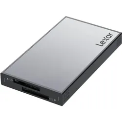 Lexar PRO Workflow SD Dual-Slot Reader (USB 3.2), Speicherkartenlesegerät, Grau
