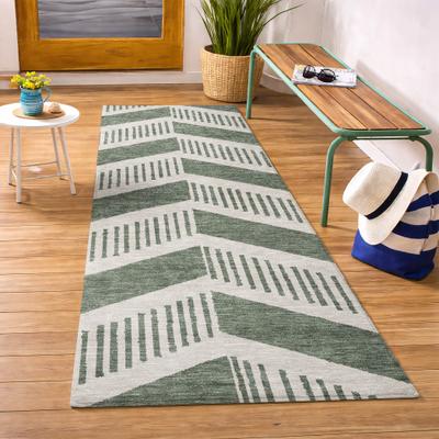 Addison Rugs Machine Washable Indoor/ Outdoor Modern Corinna Chantille Rug