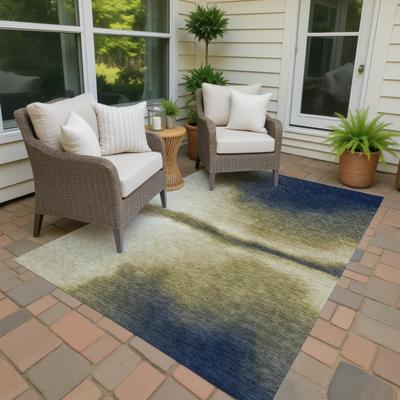 Addison Rugs Machine Washable Indoor/ Outdoor Modern Landscape Chantille Rug