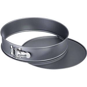 Westmark Backform Back Meister, mit Flachboden, aus Stahl, Ø 26 cm, anthrazit, antihaftbeschichtet, Springform