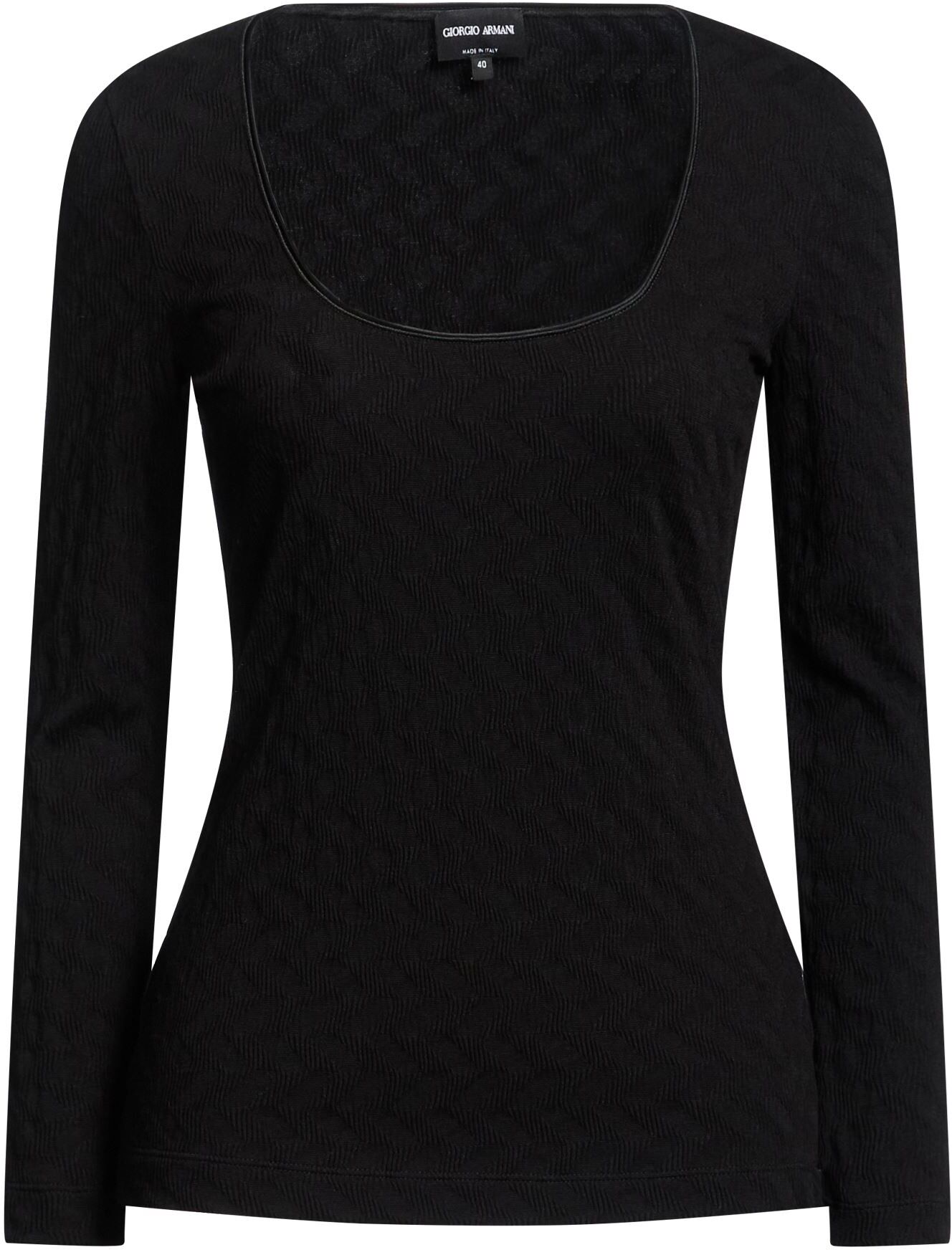 Giorgio Armani Pullover Mujer Negro 34,36,38,40,42,44,46 Mujer