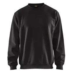 Pullover "3340" Rundhals - XXL - schwarz