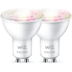 WiZ, Leuchtmittel, Tunable White + Color (GU10, 345 lm, 2x)