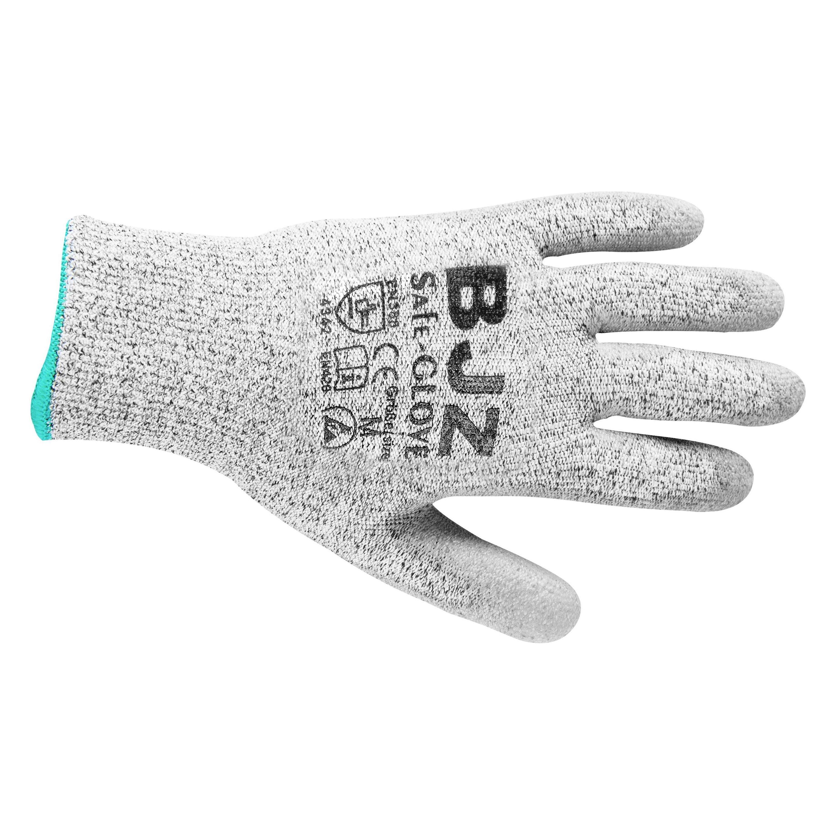 BJZ A-64479 ESD-Handschuh schnittfest Kleider-Grösse: S Polyethylen, Nylon, Elas (S) (A-64479)