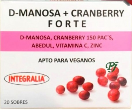 Integralia D-mannose Cranberry 20 Sachets