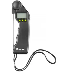 HENDI Digitales Thermometer mit klappbarer Sonde, Schwarz, 160x55x(H)20mm