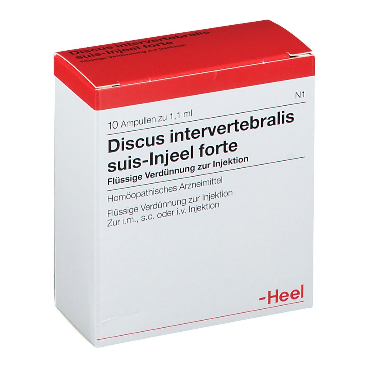 Discus Intervertebralis suis Injeel forte Ampullen 10 St