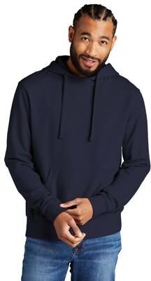 Allmade AL4000 Organic French Terry Pullover Hoodie in Night Sky Navy Blue size XL   Cotton