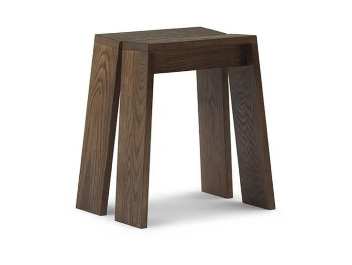 Normann Copenhagen Let Hocker Brown Stained Ash