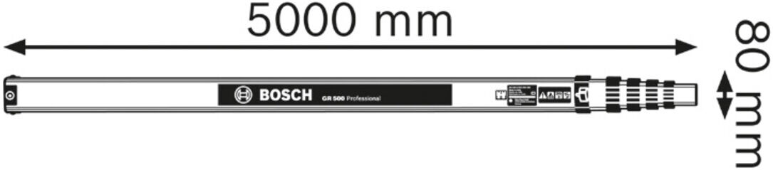 Bosch Messlatte GR 500 (0601094600)