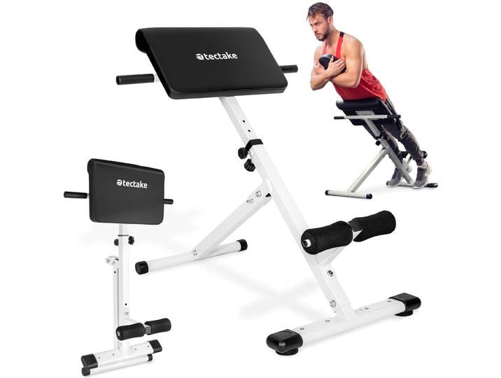 Appareil de musculation pour le dos et les abdominaux - 89 x 69 x 88 cm