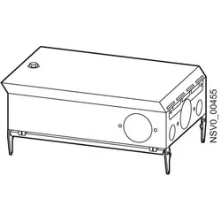 Siemens BVP:262450 BD2-AK02X/S33 ABGANGSKASTEN 63A / 1X 3 POLIG GERADE ID2000 SOCKEL S33 BVP262450