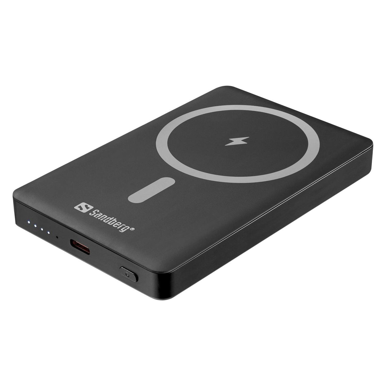 Sandberg Magnet Powerbank, 10000, Saver (10000 mAh, 20 W, 37 Wh) (320-97)