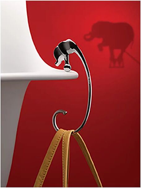 Alessi Taschenhaken Jumbo  silber B