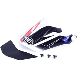 Shoei VFX-WR Zinger, Helmschirm - Schwarz/Rot/Weiß