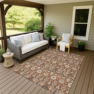 Addison Rugs Machine Washable Indoor/ Outdoor Traditional Xander Chantille Rug
