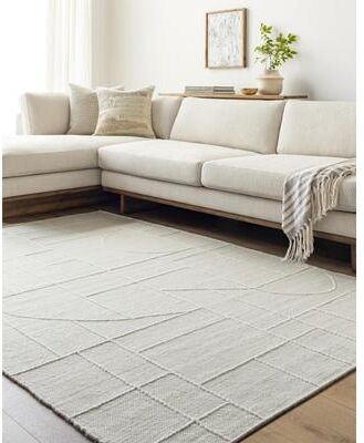 Livabliss Giovani Casual Solid Color Wool Area Rug