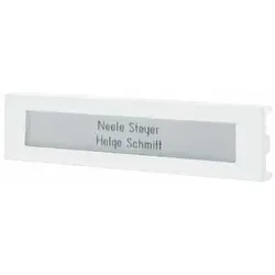 Comelit UT9211MW Tastenabdeckung Ultra Metal, Einzeltaste, weiss