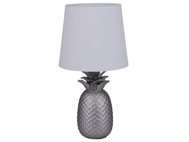 Ananas lampe de table E14 Ø23cm argent