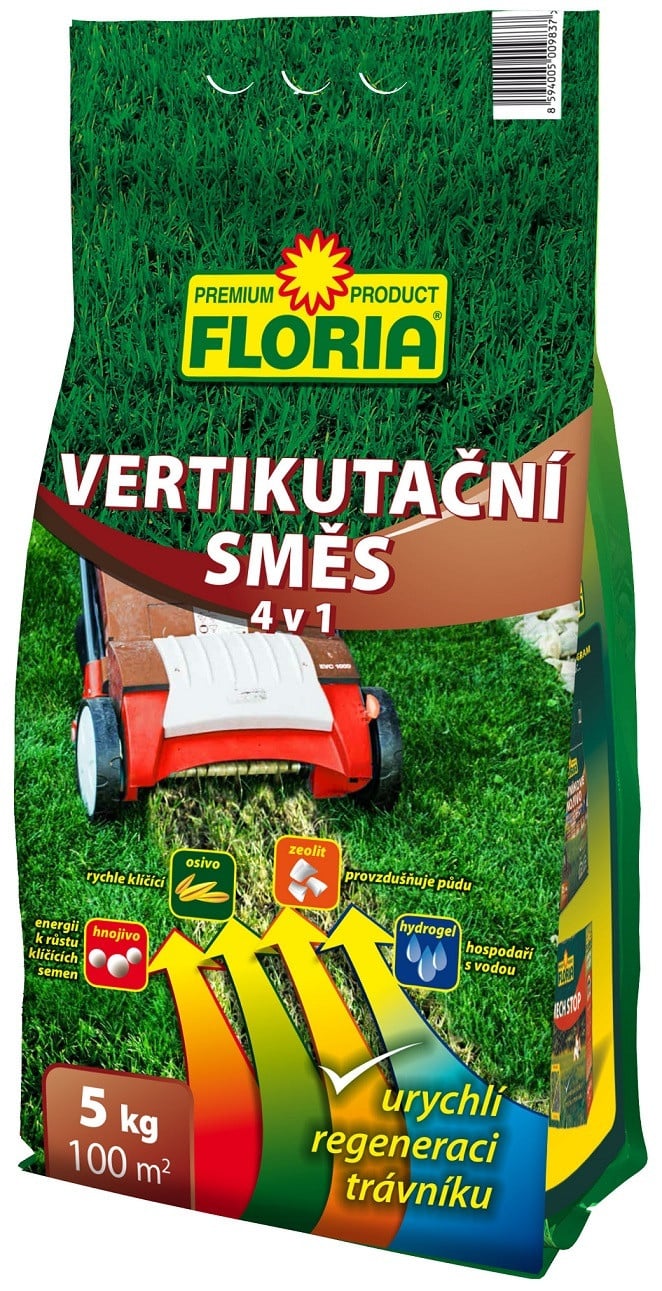 AGRO Floria Verticutatiemengsel 4-in-1, 5 kg