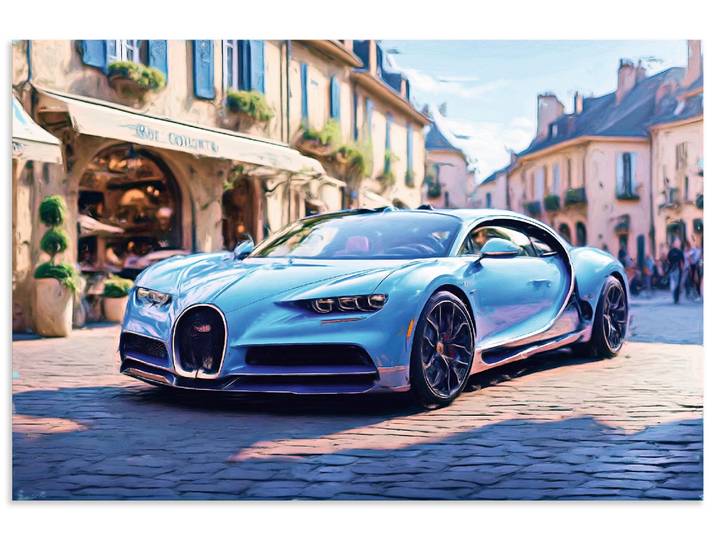 Artland Chiron Auto 1 Stk. tlg. als Alubild, Leinwandbild, Poster, Wandaufkleber in verschied. Grössen