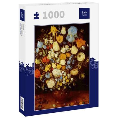 Lais Puzzle Jan Bruegel d. Ä. - Kleiner Blumenstrauß in einem Tongefäß 1000 Teile