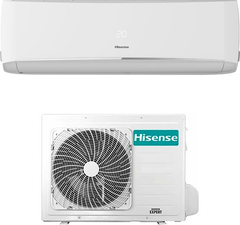Hisense Cf35mr0bg + As35mr0bw Climatizzatore 12000 Btu Inverter Monosplit Condizionatore Con Pompa Di Calore Classe A++/a+ Wifi R32 (Unità Interna + Unità Esterna) - Cf35mr0bg + As35mr0bw Hi-Comfort