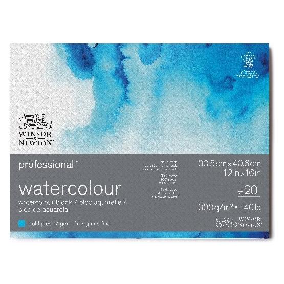 Winsor & Newton Watercolour pad proff cold press 300g 31x41cm 20p (300 g/m²) (6664004)