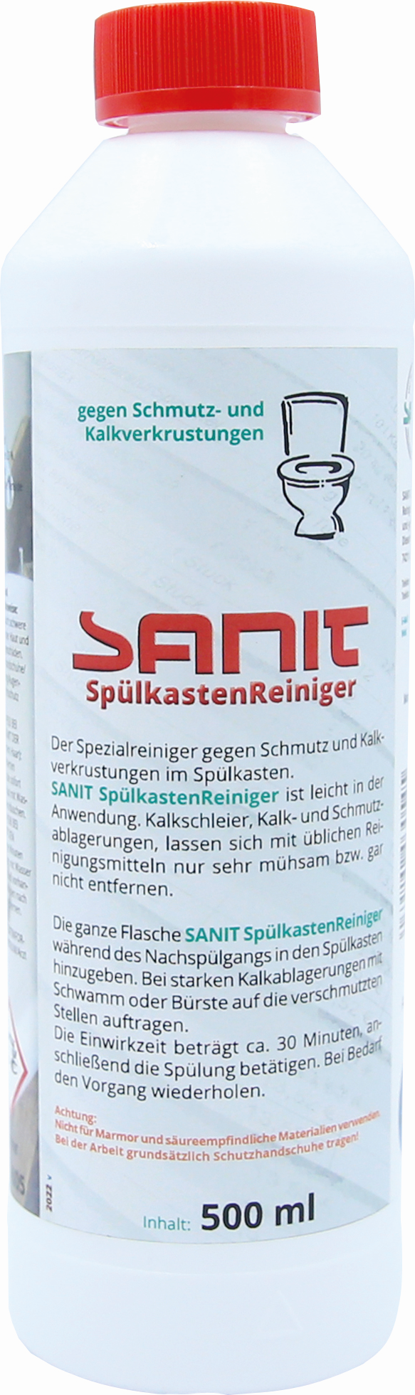 Sanit citerne 3054 500 ml, bouteille