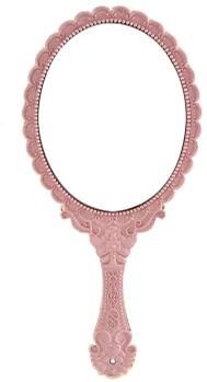 Inspire Essentials Vintage Lace Handheld Makeup Mirror Elegant Retro Vanity Beauty Mirror 4