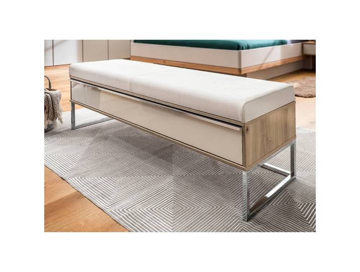 Banc 141 x 50 x 43cm Marron
